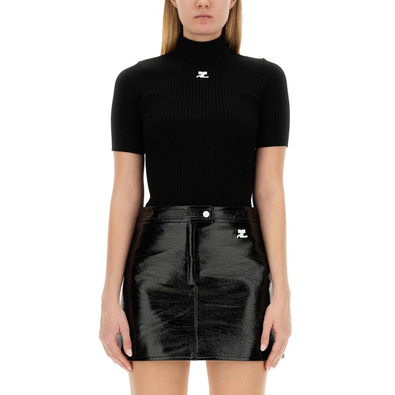 "REEDITION" KNITTED T-SHIRT