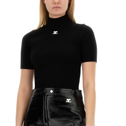 "REEDITION" KNITTED T-SHIRT