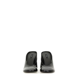 "SCULPTED" LEATHER PUMPS