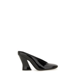 "SCULPTED" LEATHER PUMPS