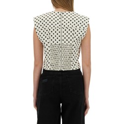 "POLKA-DOT" CORSET TOP