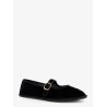 EveTriomphe velvet Mary Jane ballerinas