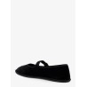 EveTriomphe velvet Mary Jane ballerinas