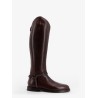 Leather boots with Monili detail