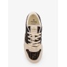 Fendi Match canvas and suede platform sneakers