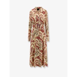 Multicolor viscose chemisier/dress