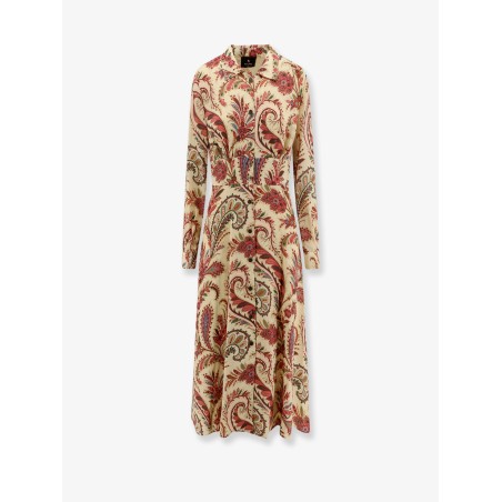 Multicolor viscose chemisier/dress