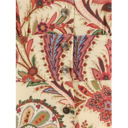 Multicolor viscose chemisier/dress