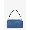 Baguette leather shoulder bag
