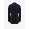 Single-breasted wool blazer with iconic pattern