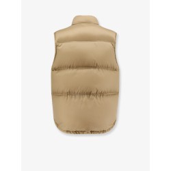 Sleeveless down jacket with Triomphe patch