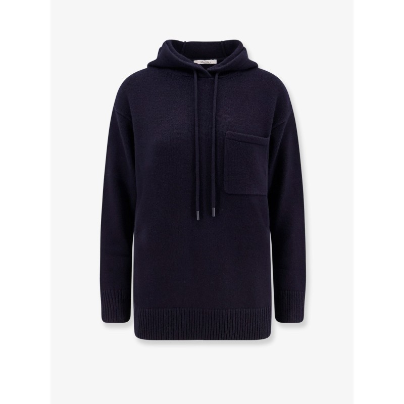 Liana cashmere and wool hooded sweater