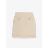 Bouclé skirt