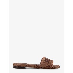 Fendi Sunshinew velvet slide