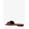 Fendi Sunshinew velvet slide