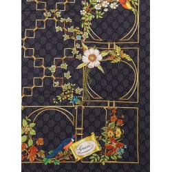 Silk twill foulard