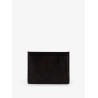 Matelassé leather card holder