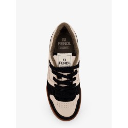 Fendi Match low-top leather sneakers