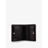 Matelassé leather wallet