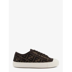 Fendi Domino FF Jacquard fabric sneakers