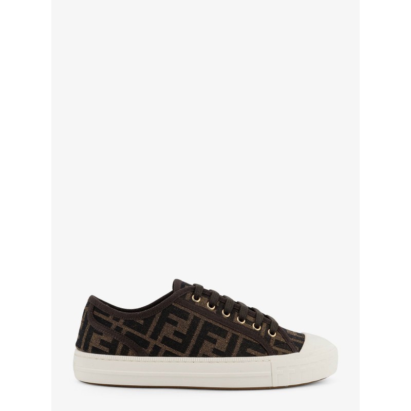 Fendi Domino FF Jacquard fabric sneakers