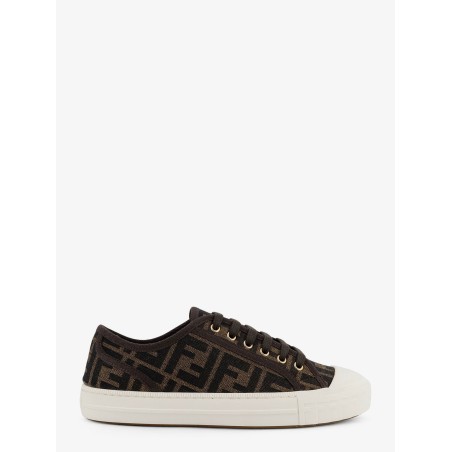 Fendi Domino FF Jacquard fabric sneakers