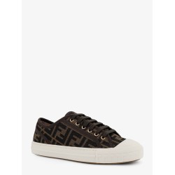 Fendi Domino FF Jacquard fabric sneakers