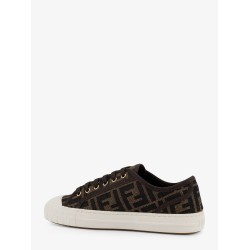 Fendi Domino FF Jacquard fabric sneakers
