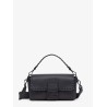 Baguette leather shoulder bag with Selleria stitchings