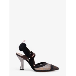 Colibrì technical mesh slingback with FF motif