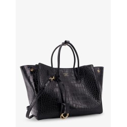 All Hampton Small leather shoulder bag with croco effect