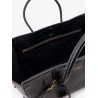 All Hampton Small leather shoulder bag with croco effect