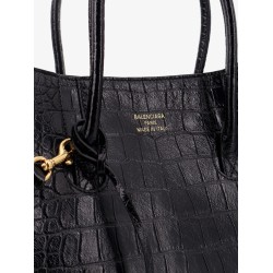All Hampton Small leather shoulder bag with croco effect