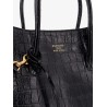 All Hampton Small leather shoulder bag with croco effect