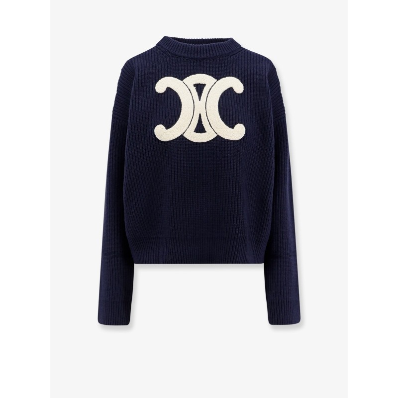 Ribbed wool sweater