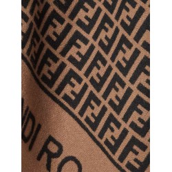 Wool and cashmere poncho