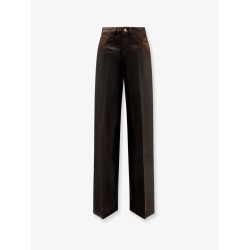 Flip denim trousers