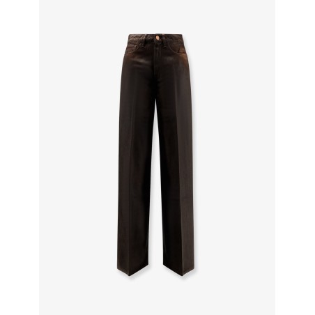 Flip denim trousers