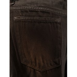 Flip denim trousers