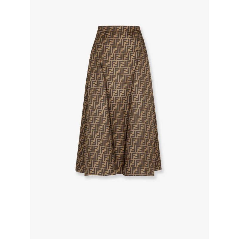 FF silk skirt