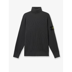 Certified virgin wool turtleneck sweater