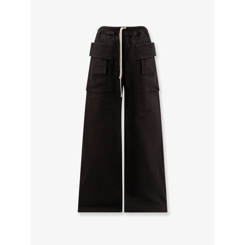 Creatch Wide Cargo Drawstring cotton trousers
