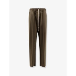 Organic cotton and certified silk trousers