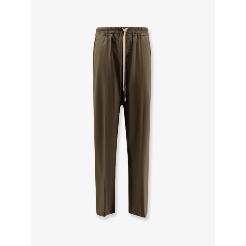 Organic cotton and certified silk trousers