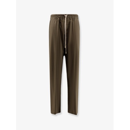 Organic cotton and certified silk trousers