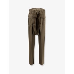 Organic cotton and certified silk trousers