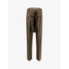 Organic cotton and certified silk trousers