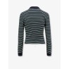 Striped cotton polo shirt