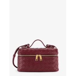 Bang Bang leather vanity case with Intrecciato motif