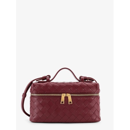 Bang Bang leather vanity case with Intrecciato motif